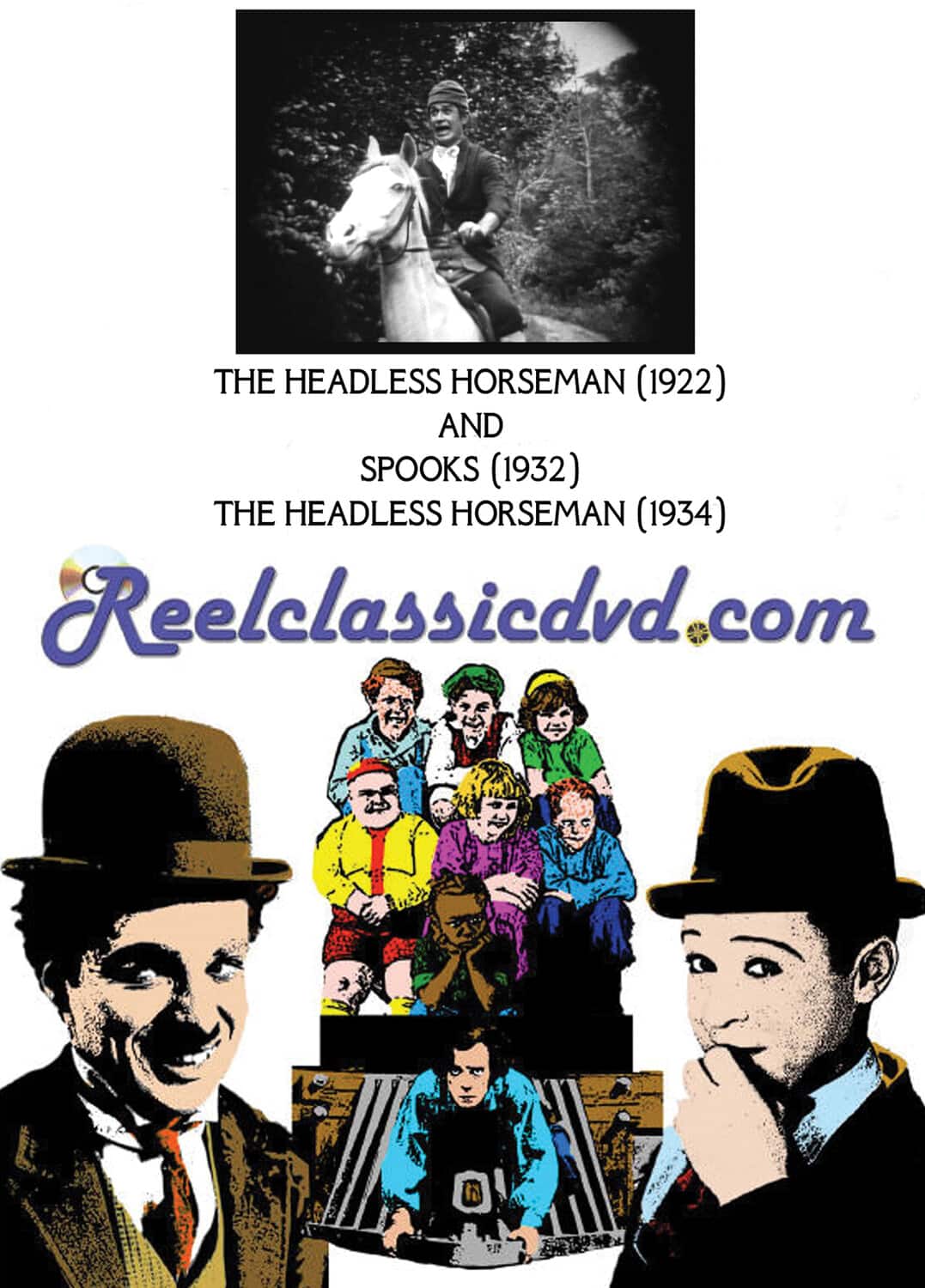 The Headless Horseman (1922) / Spooks / The Headless Horseman (1934)  - DVD