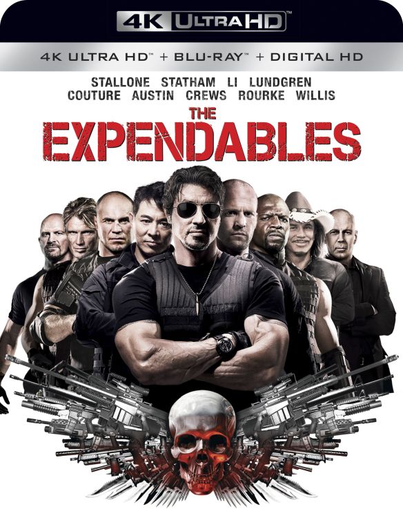  The Expendables [Includes Digital Copy] [4K Ultra HD Blu-ray/Blu-ray] [2010]