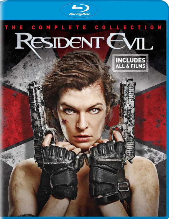  Resident Evil: The Complete Collection [Blu-ray] [6 Discs]