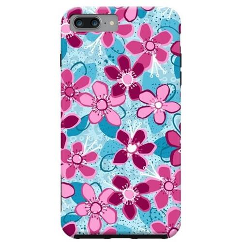 ArtsCase - StrongFit Designers Case for Apple® iPhone® 7 Plus - Red/pink/blue - Larger Front