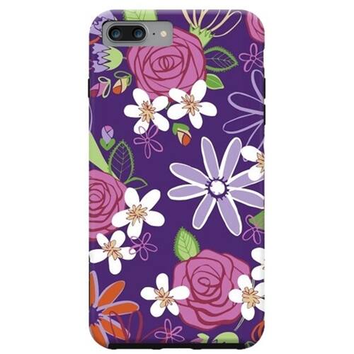 ArtsCase - StrongFit Designers Case for Apple® iPhone® 7 Plus - Purple/pink - Larger Front