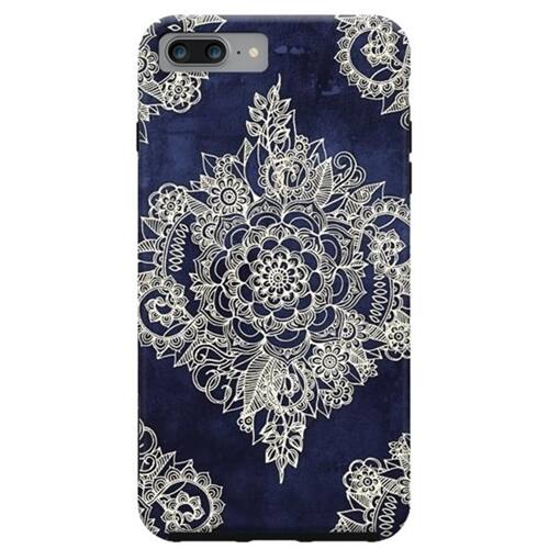 strongfit designers case for apple iphone 7 plus - white/blue strongfit designers case for apple iphone 7 plus - white/blue