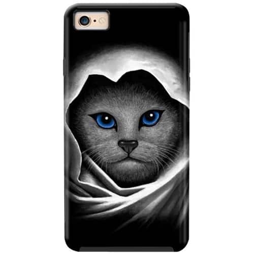 ArtsCase - StrongFit Designers Case for Apple® iPhone® 6s - White/gray/blue/black - Larger Front