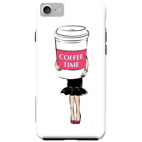 ArtsCase - StrongFit Designers Case for Apple® iPhone® 7 - White/red/black - Larger Front