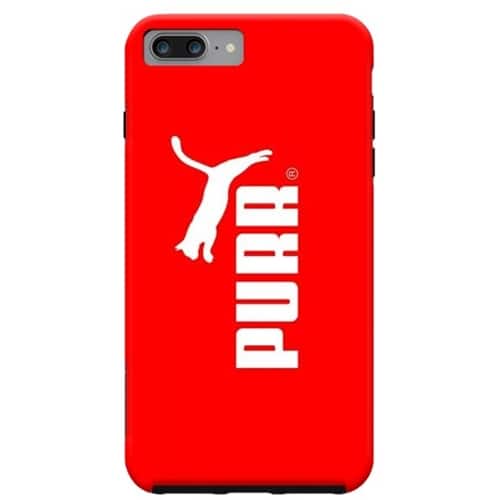ArtsCase - StrongFit Designers Case for Apple® iPhone® 7 Plus - Red - Larger Front