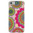 ArtsCase - SlimFit Designers Case for Apple® iPhone® 7 - Red/purple/orange/green - Larger Front