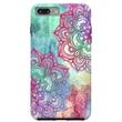 ArtsCase - StrongFit Designers Case for Apple® iPhone® 7 Plus - Yellow/purple/pink/green - Larger Front