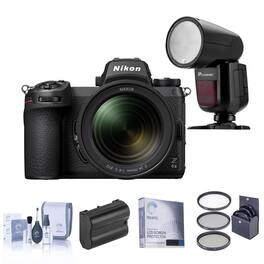 Bundle - Nikon - Z 6II Mirrorless Camera with 24-70mm f/4 Lens with Accessory Kit