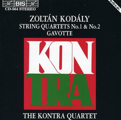 Kontra Quartet - String Quartets 1 & 2 / Gavotte   - COMPACT DISCS [CD] price history on PriceWatchPro