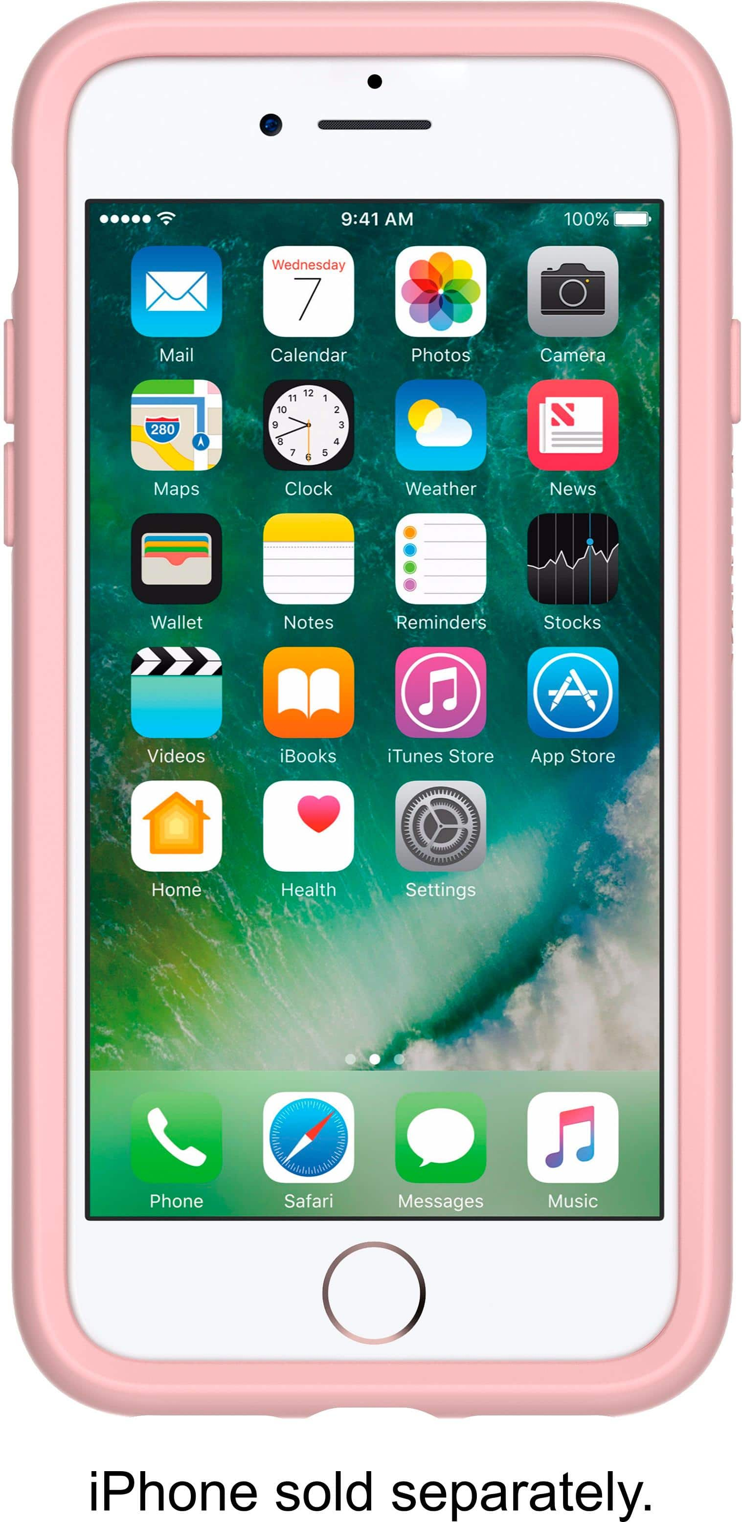 Rose gold otterbox deals iphone 7