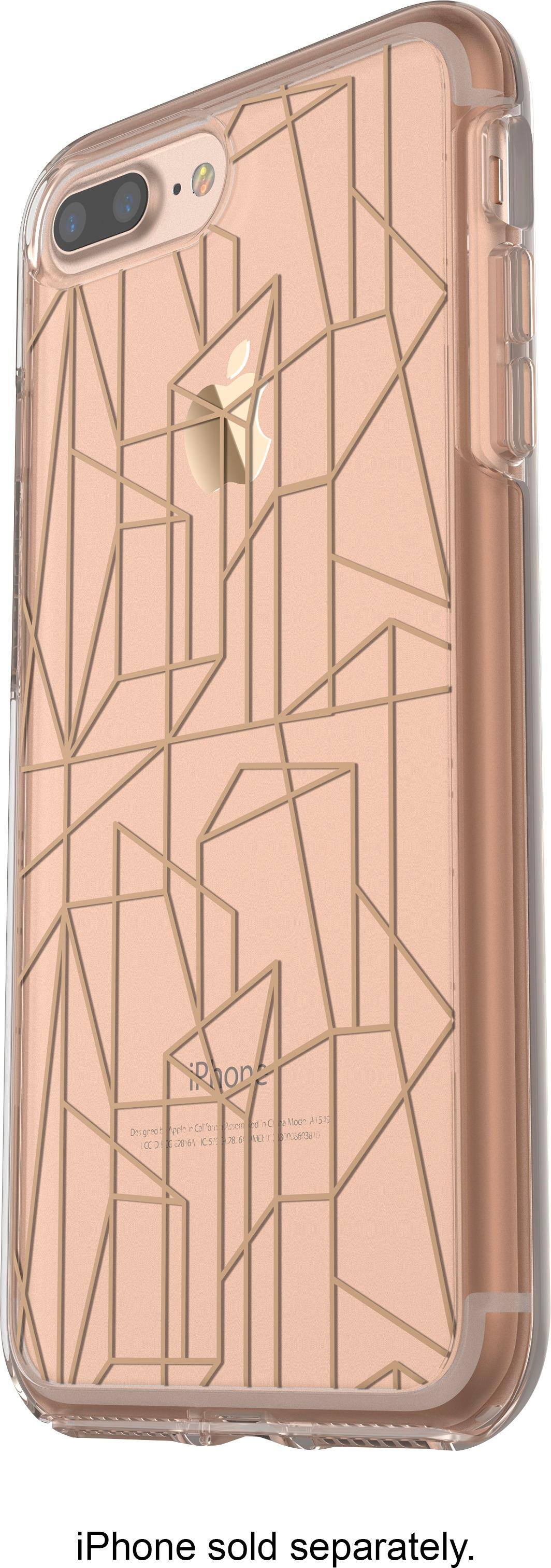 OtterBox - Symmetry Series Clear Case for Apple® iPhone® 7 Plus - Clear - Larger Front