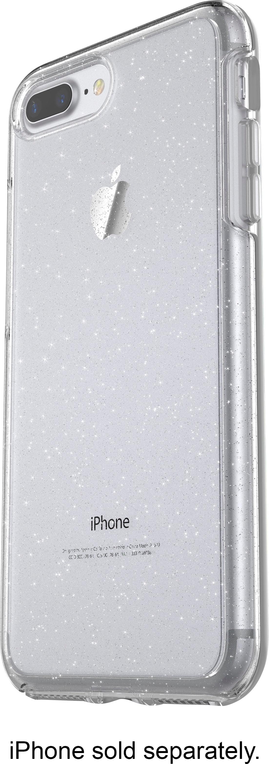 OtterBox - Symmetry Series Clear Case for Apple® iPhone® 7 Plus - Stardust - Larger Front