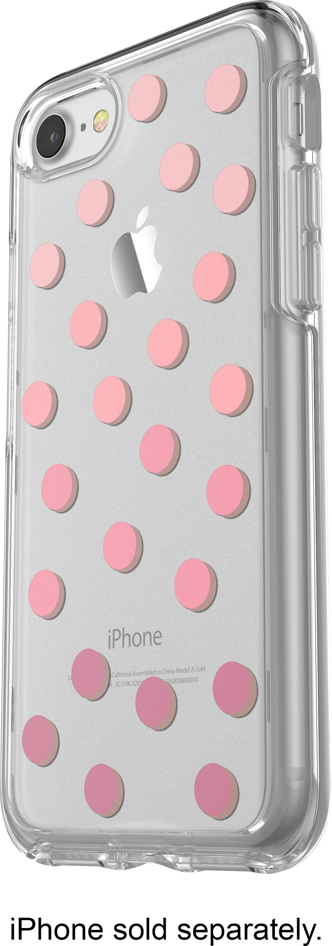 Front. OtterBox - Symmetry Series Clear Graphics Case for Apple® iPhone® 7 - Transparent.