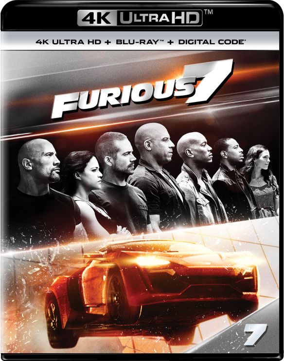  Furious 7 [Includes Digital Copy] [4K Ultra HD Blu-ray/Blu-ray] [2015]