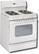 Angle Standard. GE - 30" Freestanding Gas Range - White on White.