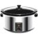 Front Standard. Brentwood - SC-170S 8 qt. Slow Cooker - Stainless Steel - Stainless Steel.