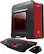 Front. CybertronPC - Palladium Desktop - Intel Core i5-7400 - 8GB Memory - NVIDIA GeForce GTX 1050 Ti - 1TB HDD - Red.
