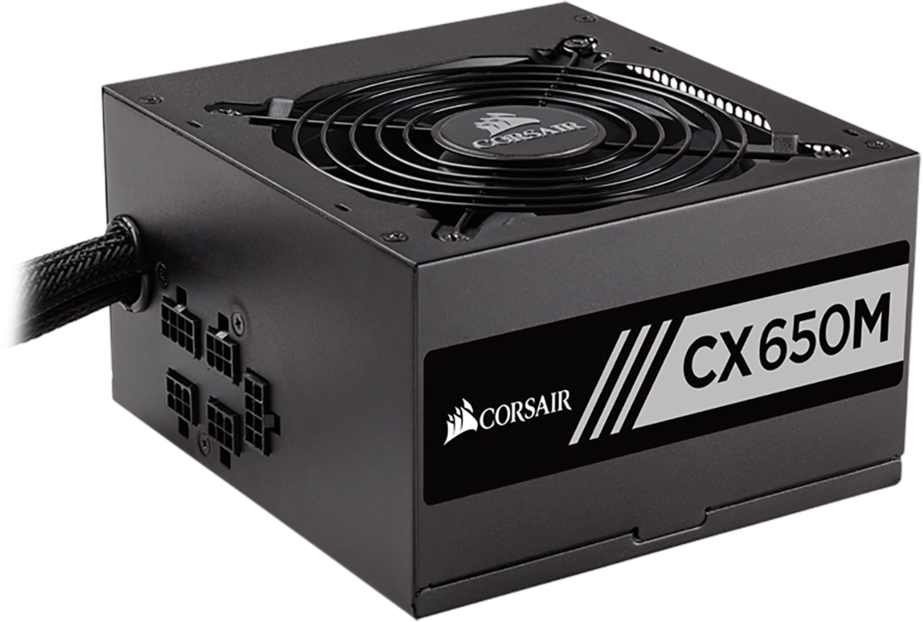 CORSAIR CX-M Series 650W ATX12V 2.4/EPS12V 2.92 80 Plus Modular Power Supply Matte black - Best Buy