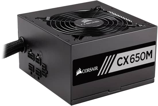 Corsair Cx M Series 650w Atx12v 2 4 Eps12v 2 92 80 Plus Bronze Modular Power Supply Matte Black Cx650m Best Buy