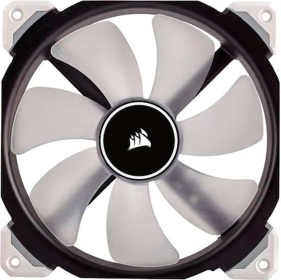 Corsair Ml Series 140mm Case Cooling Fan White Ml140 Pro Led White Best Buy