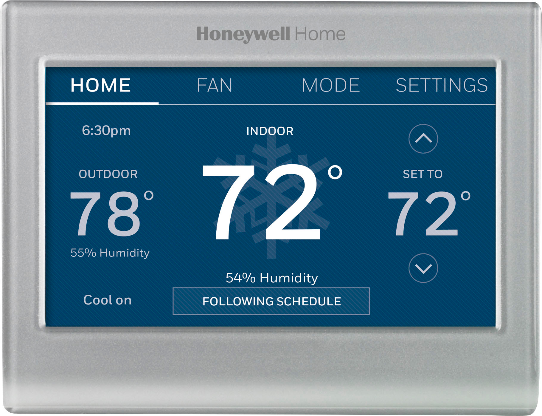 Honeywell Home RTH9585WF1004 - Termostato de color inteligente Wi-Fi, 7  días programables, pantalla táctil, certificado Energy Star, compatible con