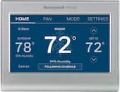 Honeywell Home - Smart Color Thermostat with Wi-Fi Connectivity - Silver