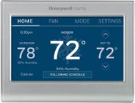 Front Zoom. Honeywell Home - Smart Color Thermostat with Wi-Fi Connectivity - Silver.