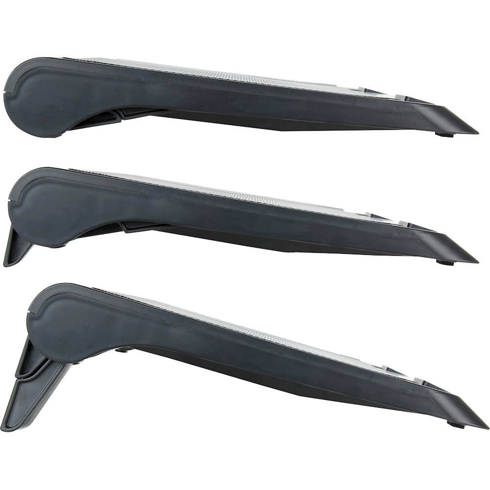 Alt View 12. ENHANCE - Gaming Laptop Cooling Pad Stand with LED Cooler Fans - Blue.