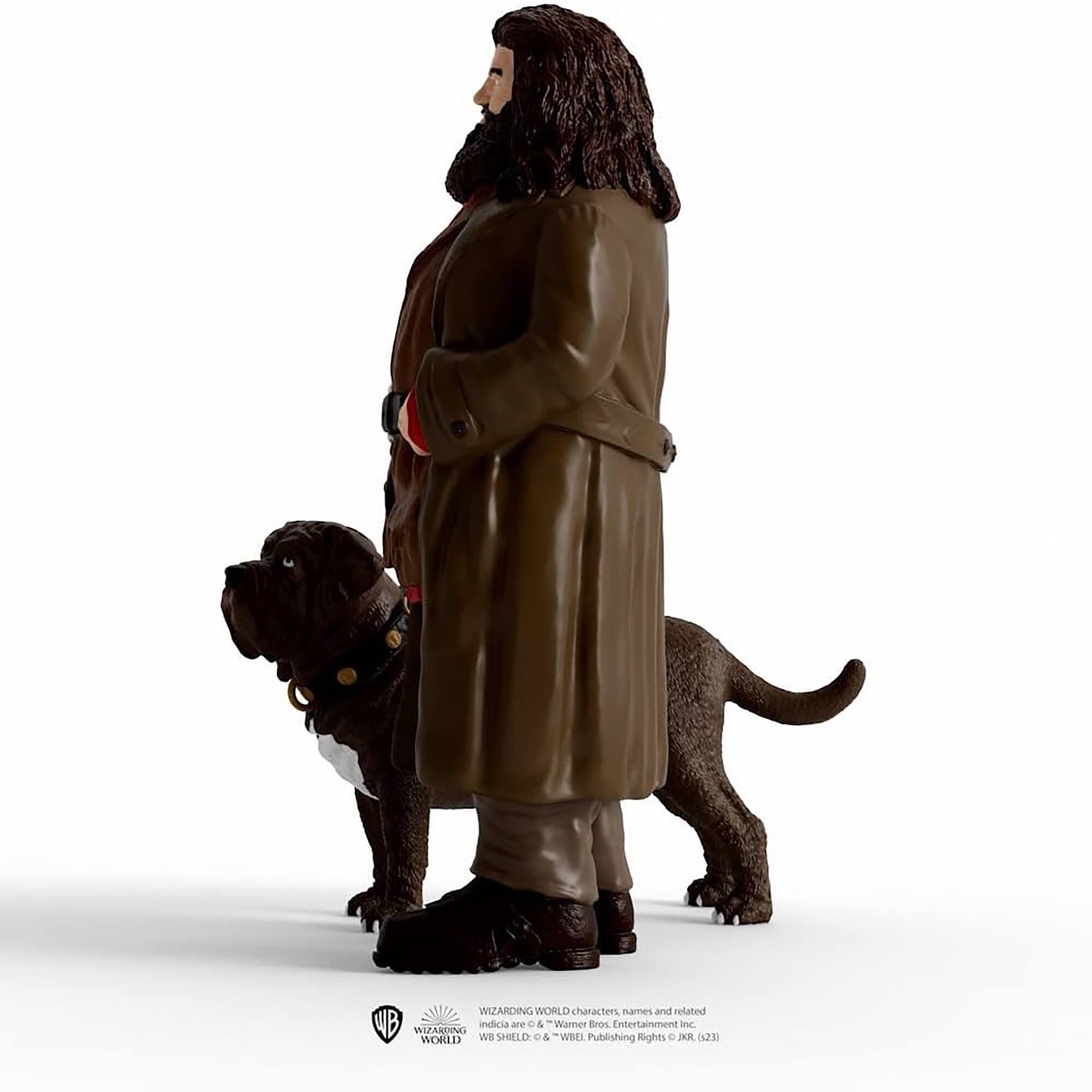 "Wizarding World characters names and redated WB indicia are C & Warner Bros Entertainment Inc. Maroon World Wizarding Exhibition & WB Publishing Rights C JKR 525."