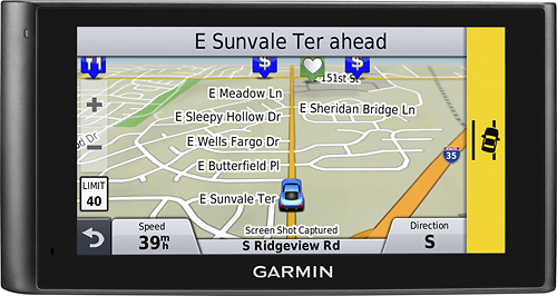  Garmin - nüviCam LMTHD 6&quot; GPS with Built-in Camera and Lifetime Map Updates and Lifetime Traffic Updates - Black