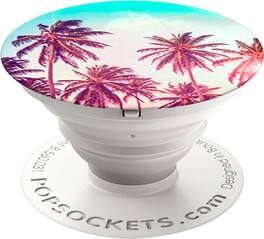 PopSockets - Finger Grip/Kickstand for Mobile Phones - Palm Trees