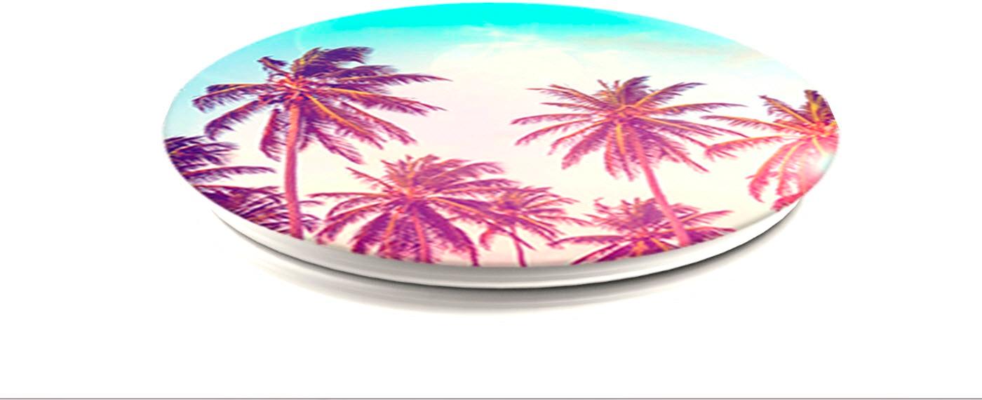 Tropical Palm Popsocket Phone Grip and Stand - Give Simple