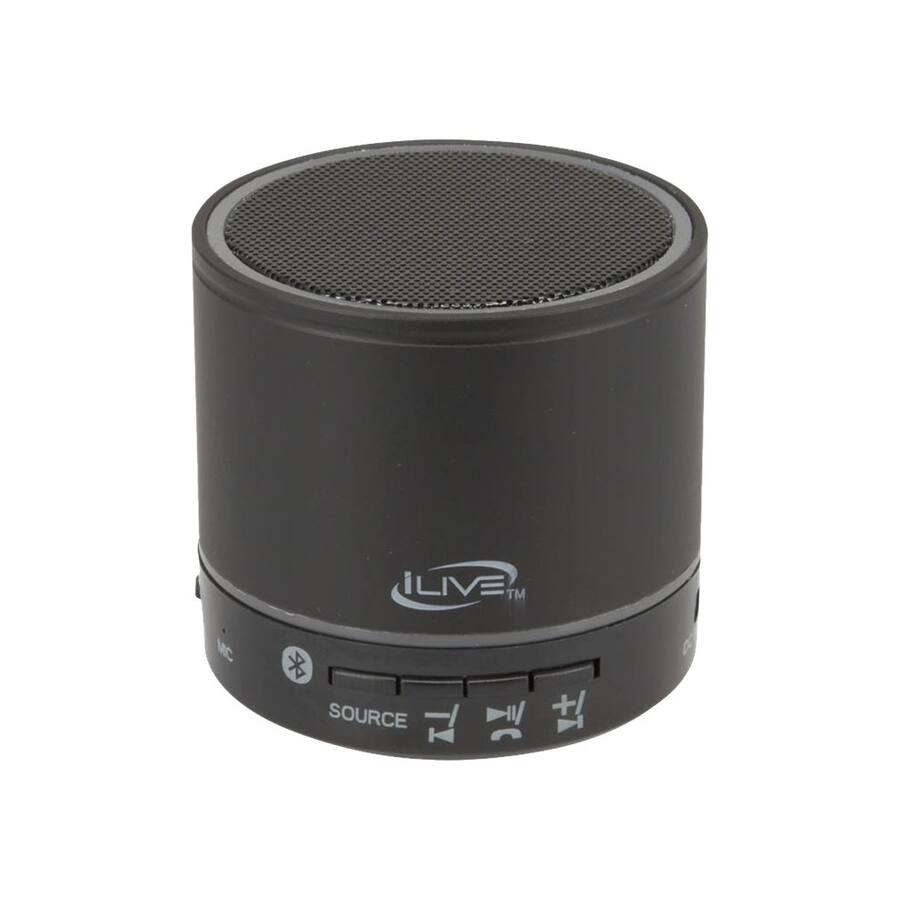 iLive Portable Bluetooth Speaker Black ISB07B Best Buy