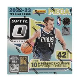 2022-23 Panini Donruss Optic Basketball Mega Box (Hyper Pink Prizms)