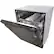 Alt View 11. LG - 24" Front-Control Built-In Dishwasher with Stainless Steel Tub, QuadWash, 48 dBa - Black Stainless Steel.