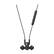 Front. i.am+ - BUTTONS Wireless Earbud Headphones - Black.