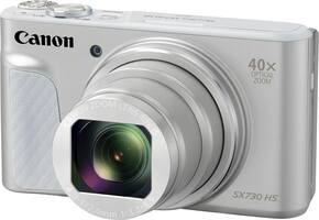 Canon - PowerShot SX730 HS 20.3-Megapixel Digital Camera - Silver - Front_Zoom