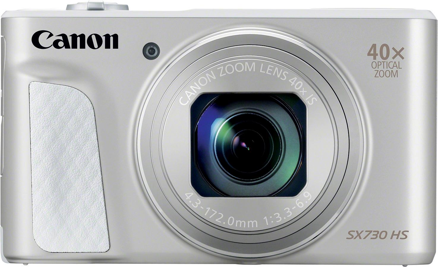 Canon PowerShot SX730 HS 20.3-Megapixel Digital Camera Silver 1792C001