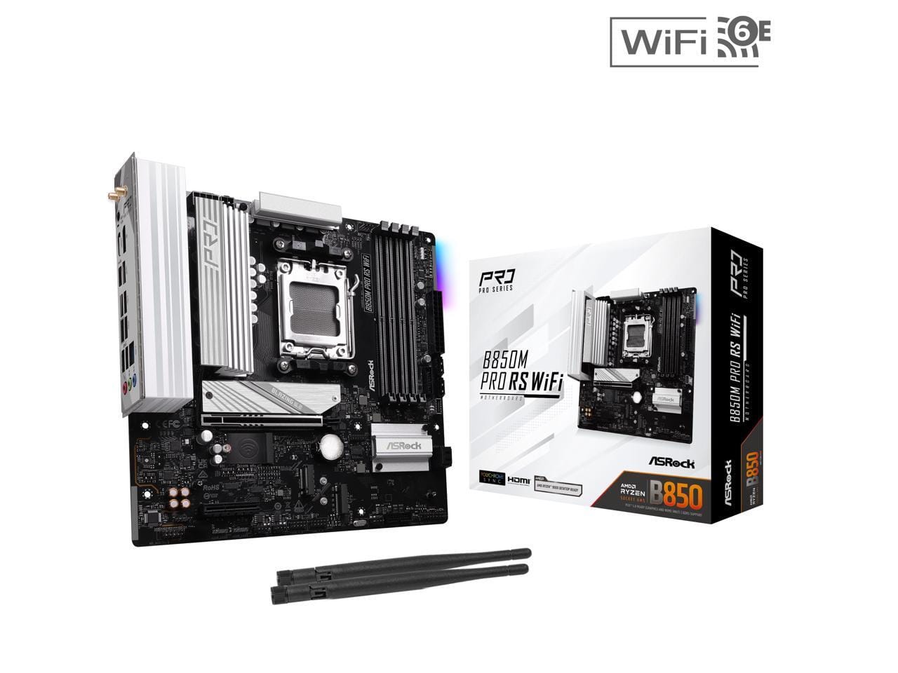 ASRock B650M Pro X3D WiFi Micro ATX Motherboard - Best Buy