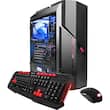 iBUYPOWER - Desktop - AMD Ryzen 5 1600X - 8GB Memory - AMD Radeon RX 580 - 120 Solid State Drive + 2TB Hard Drive - Black - Larger Front