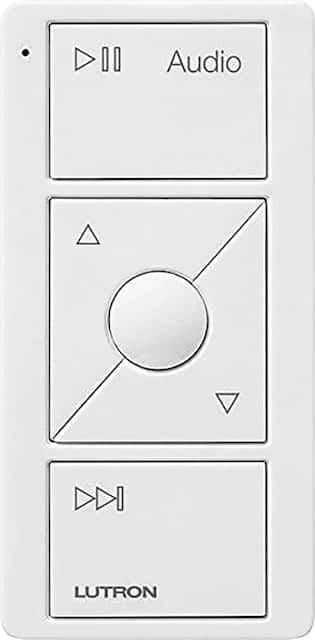 Lutron Caseta Wireless Pico Smart Remote for Audio Works with Sonos White PJ2 3BRL GWH A02 Best Buy