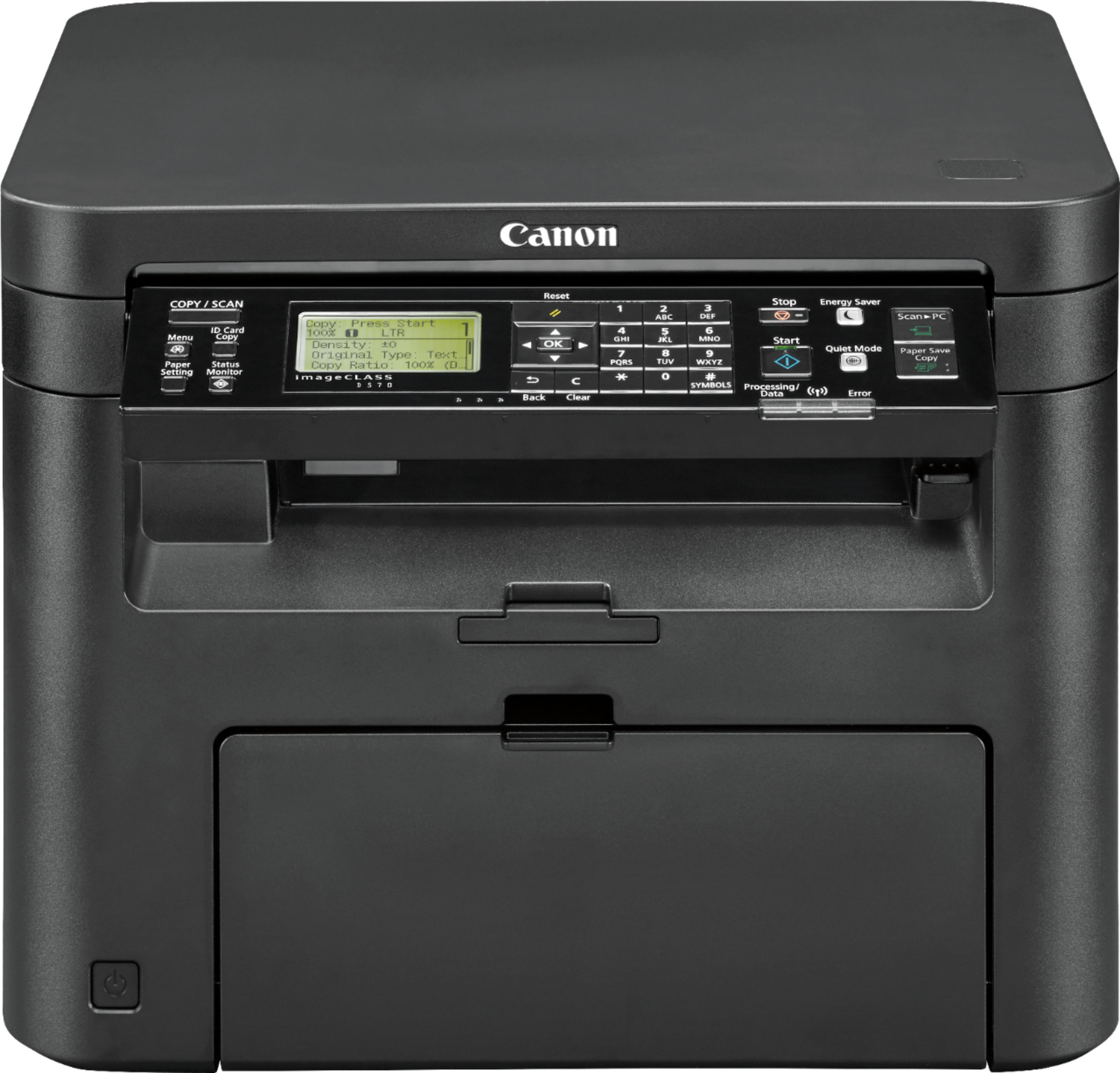 Canon D570 Wireless Black-and-White Printer Black 1418C025 - Best Buy