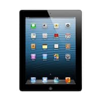 Apple - Pre-owned iPad 4 - 16GB - Black - Front_Zoom