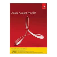 Acrobat Pro 2017: Student And Teacher Edition - Windows - Front_Zoom