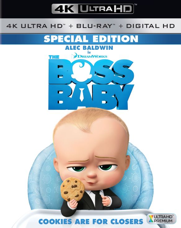  The Boss Baby [Includes Digital Copy] [4K Ultra HD Blu-ray/Blu-ray] [2017]