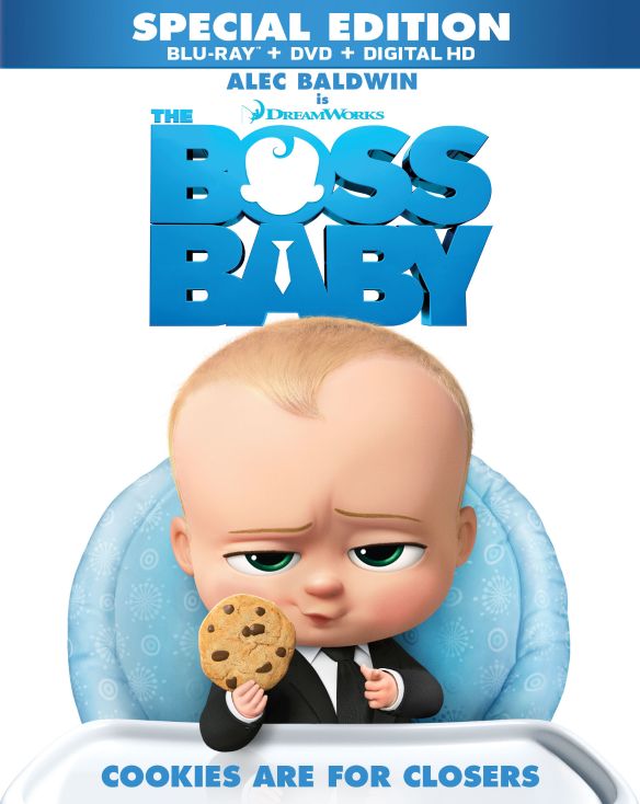  The Boss Baby [Includes Digital Copy] [Blu-ray/DVD] [2017]