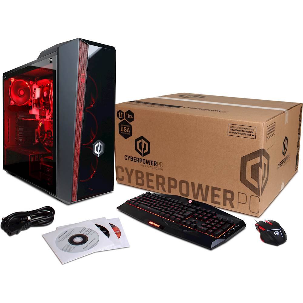 Best Buy: CyberPowerPC BattleBox Essential Desktop AMD Ryzen 5 8GB ...