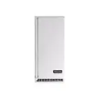 Front. Viking - Professional Door Panel (Right Hinge) for Select Viking Ice Machines - Silver.