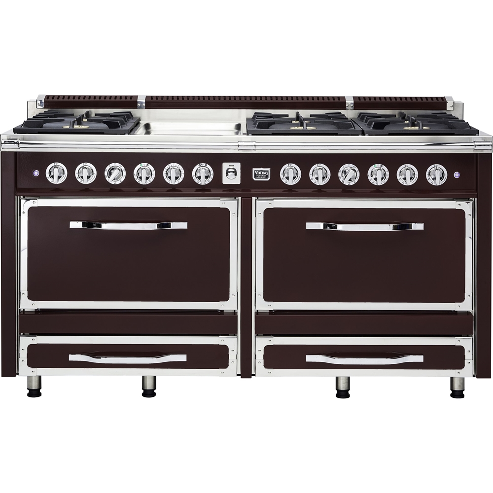 Best Buy Viking Freestanding Double Oven Dual Fuel Convection