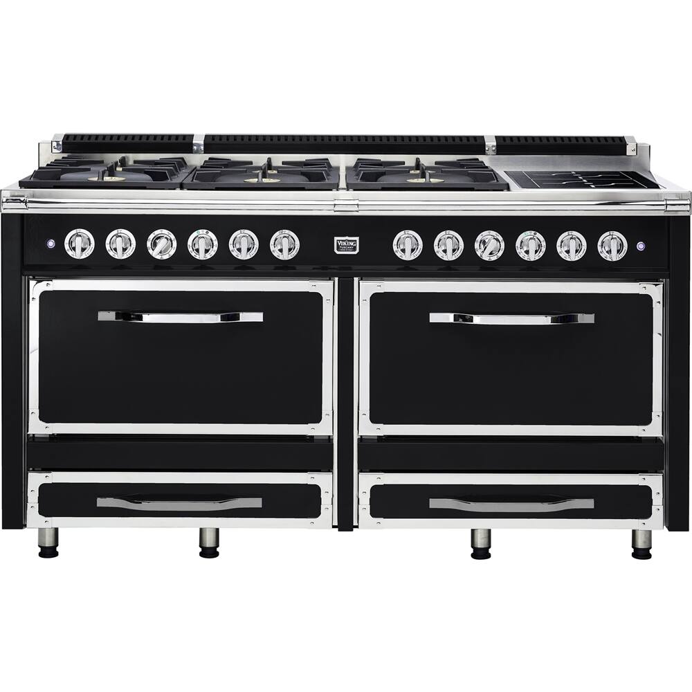 Best Buy Viking Freestanding Double Oven Dual Fuel Convection Range